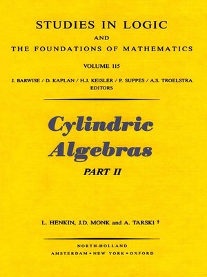 cover image of Cylindric Algebras